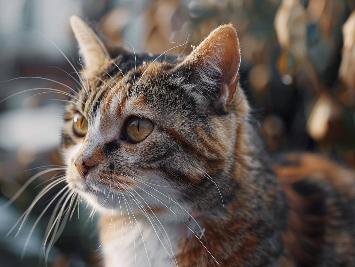 Chat mignon se reposant sur un canapé confortable