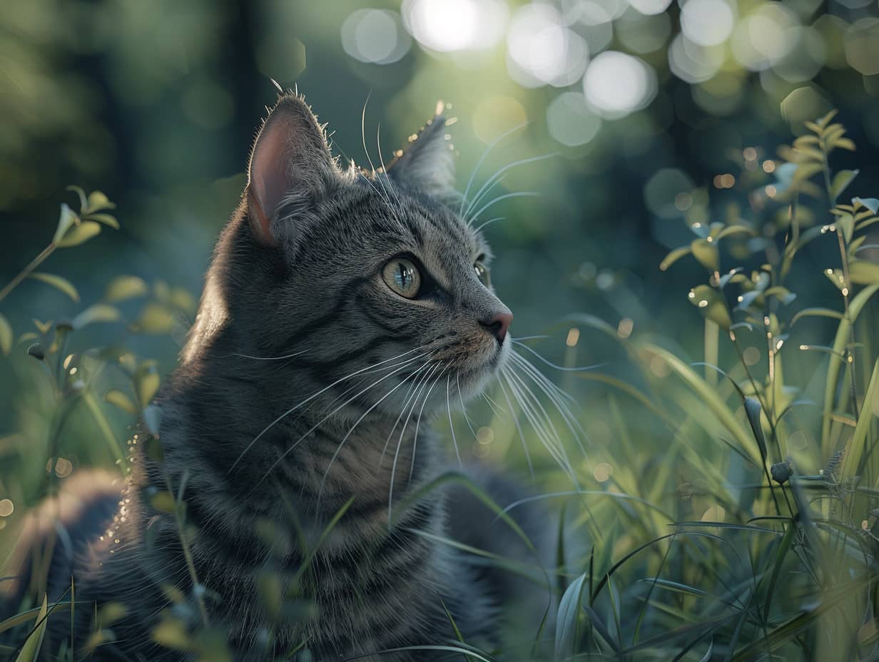 Chat mignon regardant par la fenêtre