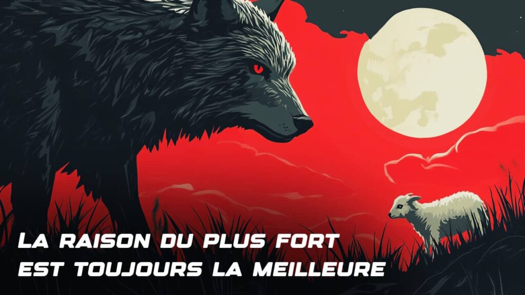 La raison du plus fort est toujours la meilleure : Le loup et l'agneau