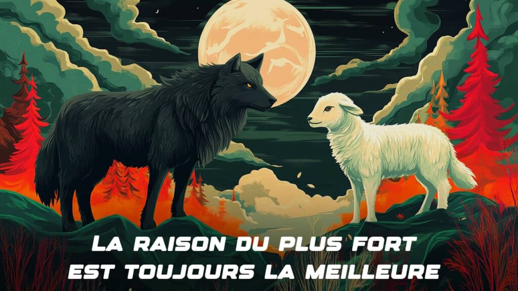 La raison du plus fort est toujours la meilleure : Le loup et l'agneau, Jean de La Fontaine