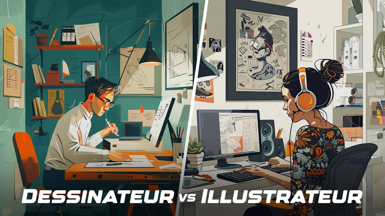 dessinateur vs illustrateur