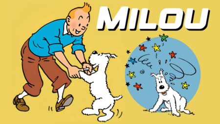 Milou Snowy le chien de Tintin