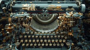La machine à écrire : une invention fascinante et complexe