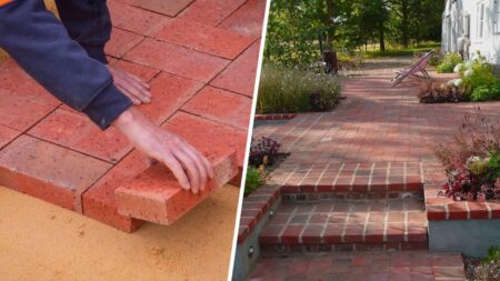 Terrasse en brique : avantages et inconvénients