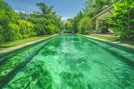 Eau de piscine verte : remède de grand-mère efficace